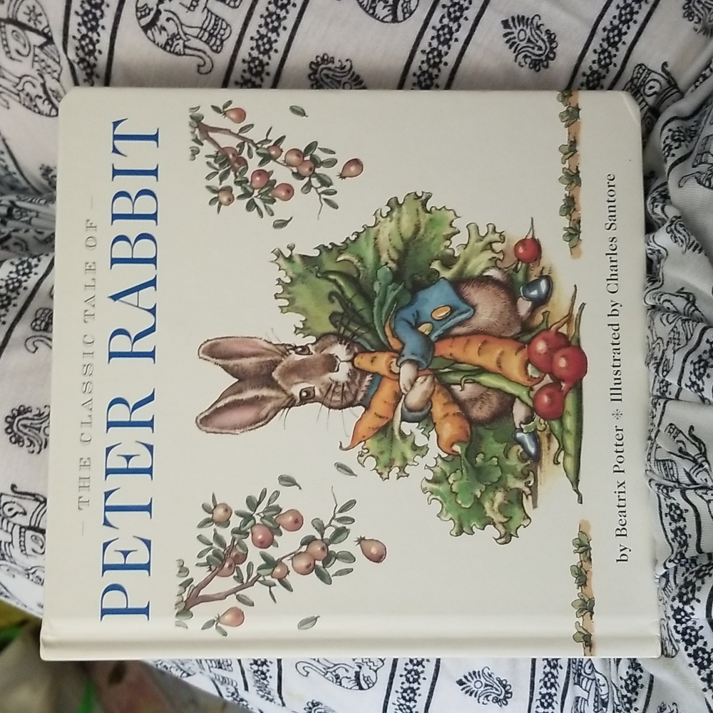 The Classic Tale of Peter The Rabbit by Beatrix Potter Illustrated by Charles Sa